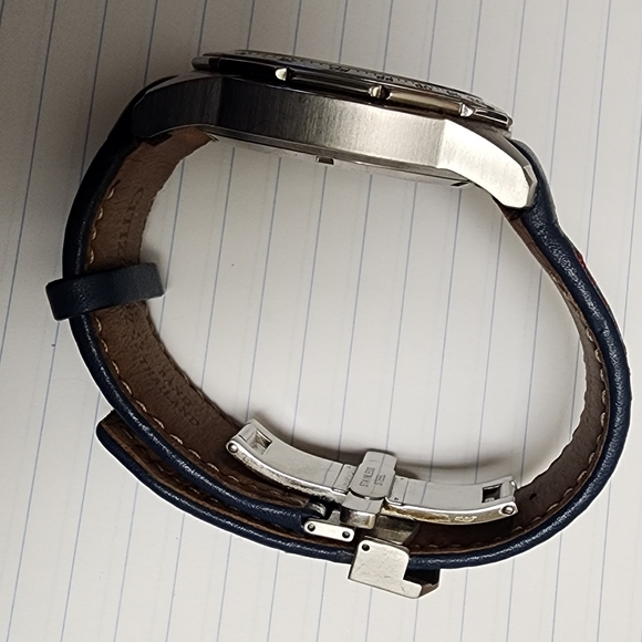 Citizen BL5571-09L Promaster MX Blue Dial Leather Band Men's Watch Sapphire - Picture 4 of 4